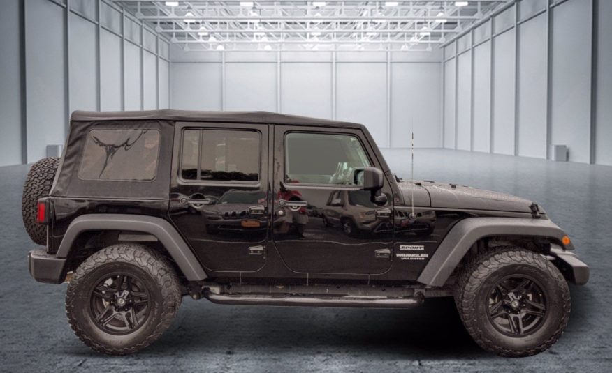 2017 Jeep Wrangler Unlimited Sport